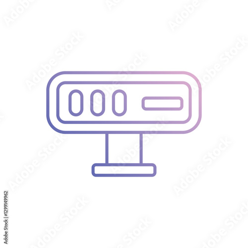 Motion Sensor vector icon