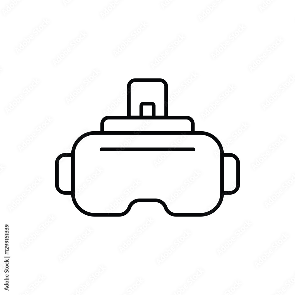 Vr Glasses vector icon Vr Glasses vector icon