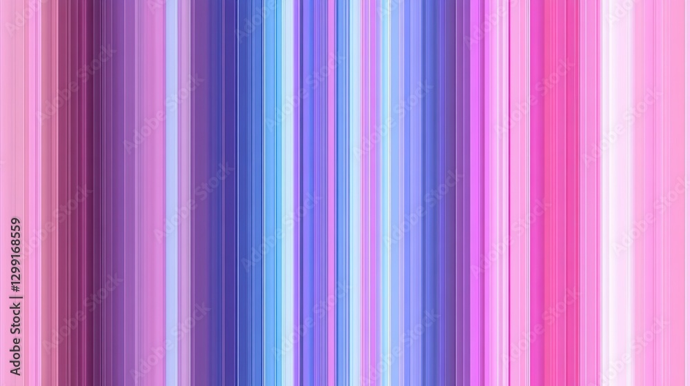 Fototapeta premium Vibrant abstract background with vertical gradient stripes in shades of pink, purple, and blue