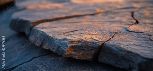 Wallpaper Mural Sunset rocks texture, close-up view, nature background Torontodigital.ca