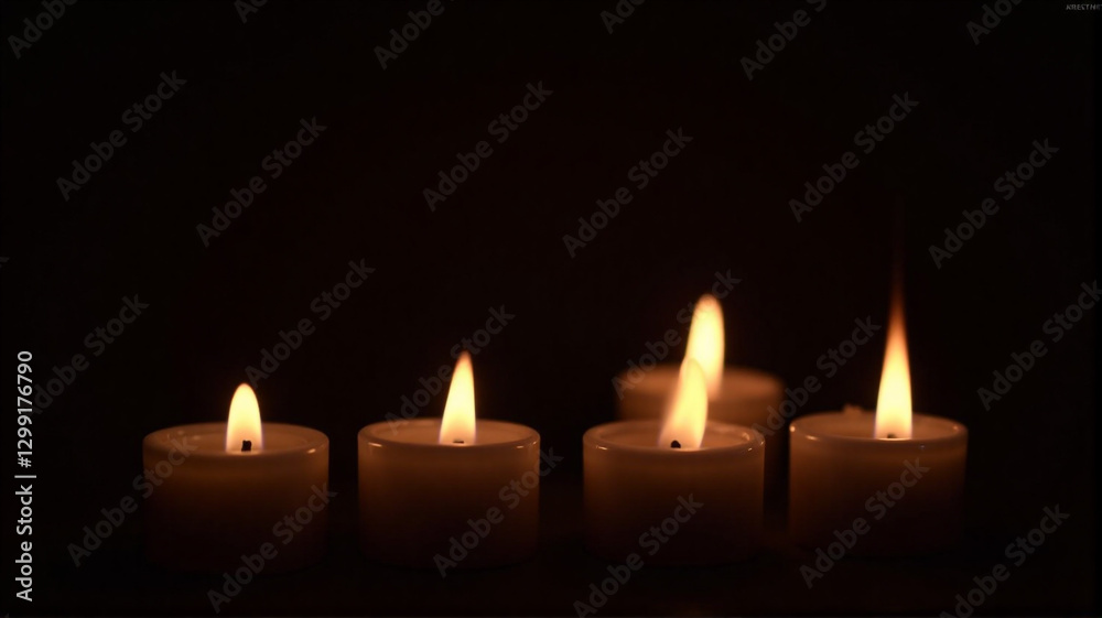 candles in the dark candles in the dark