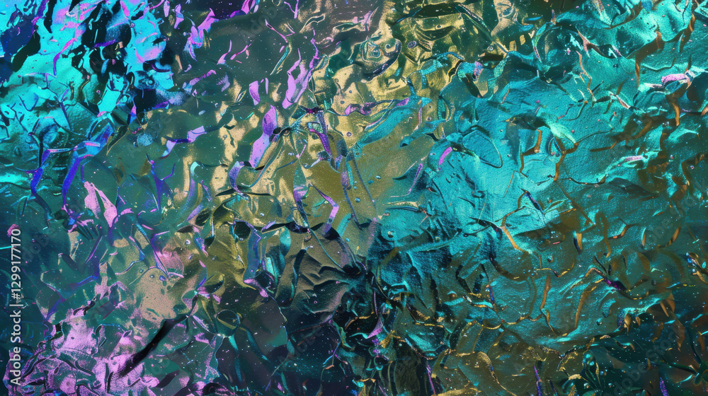 Fototapeta premium holographic foil background