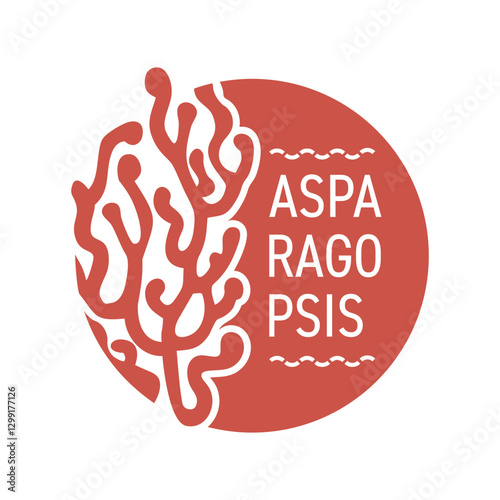 Asparagopsis emblem - ingredient for reduce methane emissions