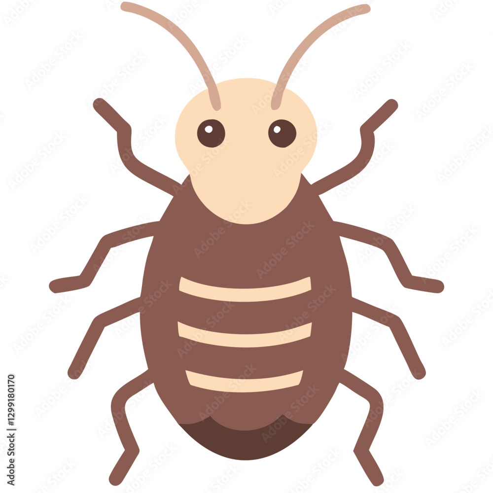 Cartoon Cockroach Vector Illustration for Educational Insect Resources and Fun Projects Cartoon Cockroach Vector Illustration for Educational Insect Resources and Fun Projects