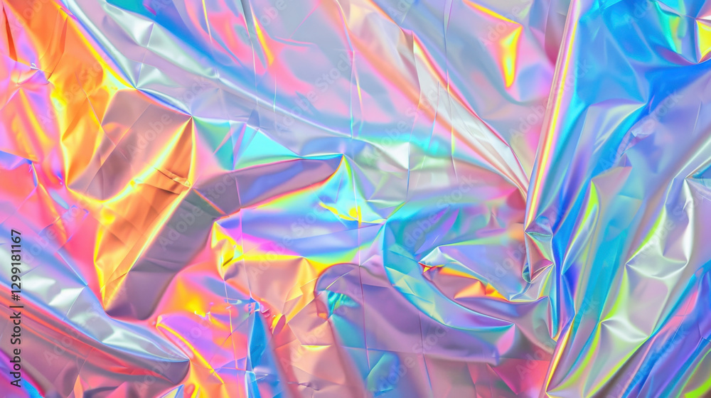 Fototapeta premium holographic foil background