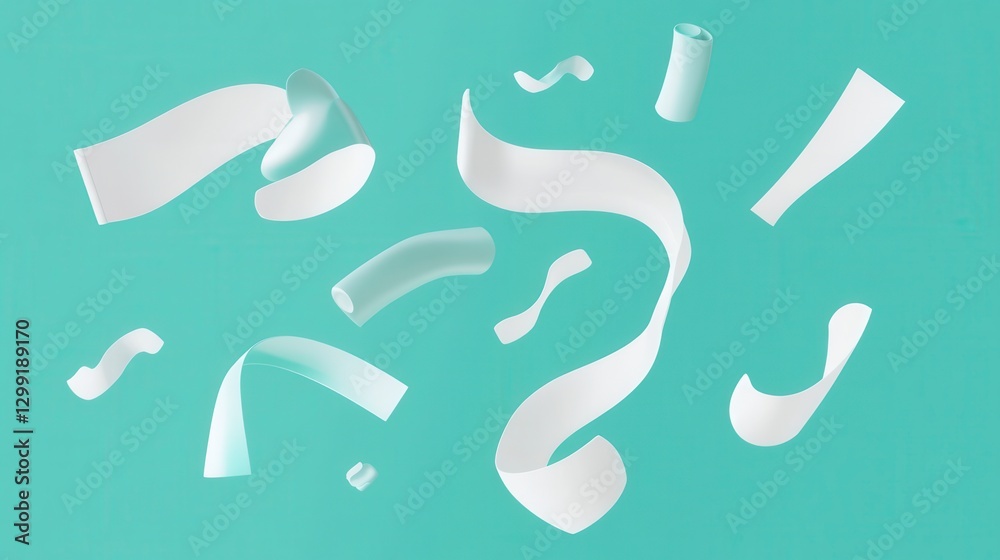 Abstract Shapes in Motion: A Whimsical Graphic Design Abstract Shapes in Motion: A Whimsical Graphic Design