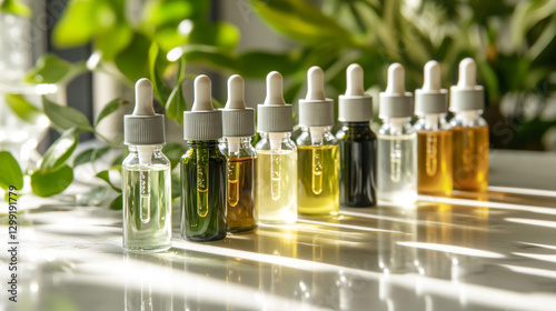 Biodegradable dropper bottles promote sustainable serum application photo
