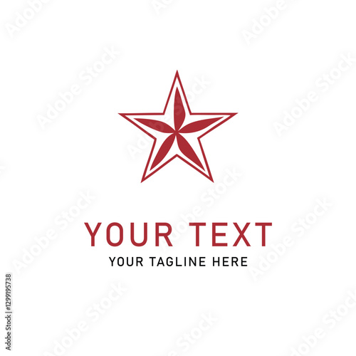 abstract star logo