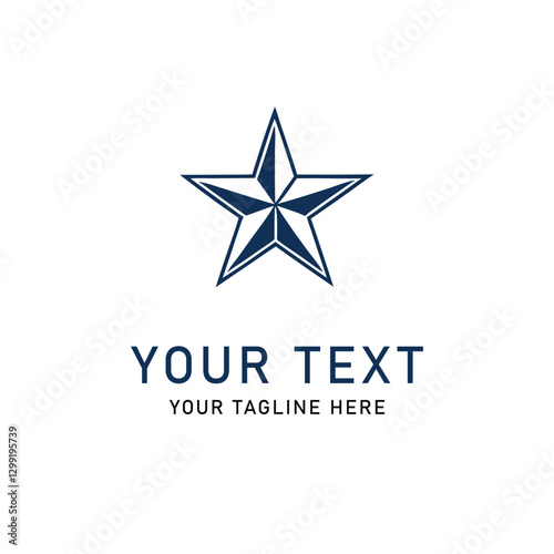 abstract star logo
