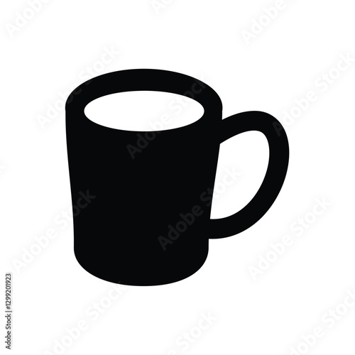 Coffe,Mug, icon. Simple vector sign.