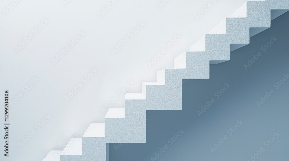 Modern Stairs, Upward Movement, Abstract Design Modern Stairs, Upward Movement, Abstract Design