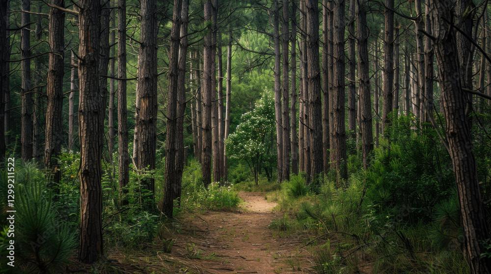 Fototapeta premium autumn in the forest