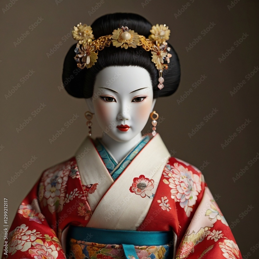 Ethnic doll. Ethnic doll.