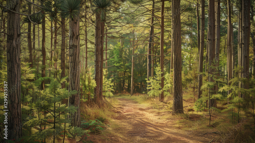 Fototapeta premium autumn in the forest