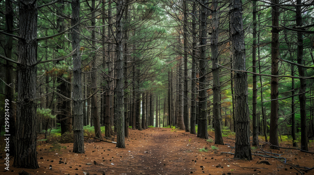 Obraz premium autumn in the forest