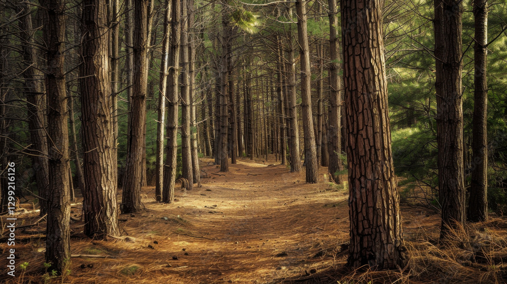 Obraz premium autumn in the forest