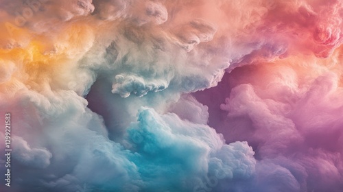 Colorful Abstract Cloudscape photo