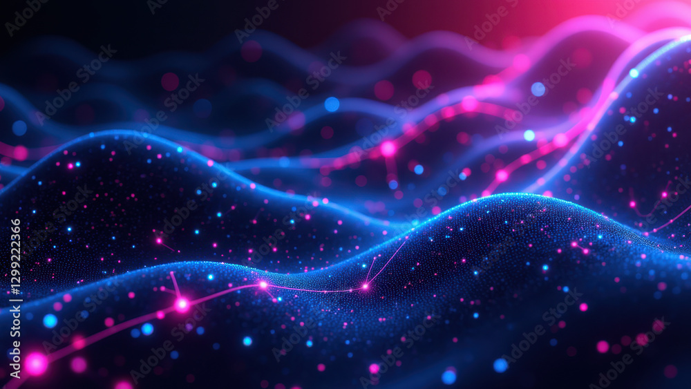 Futuristic digital cloud with colorful particles, representing advanced computing concepts like CI/CD pipelines, Docker containers, and Kubernetes clusters. Futuristic digital cloud with colorful particles, representing advanced computing concepts like CI/CD pipelines, Docker containers, and Kubernetes clusters.