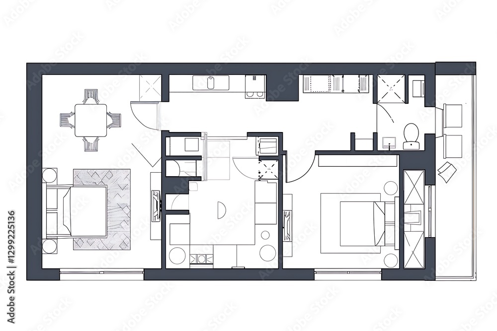 a floor map of a house with bedrooms, kitchen, living room, bathrooms, balconies and other house corners. a floor map of a house with bedrooms, kitchen, living room, bathrooms, balconies and other house corners.