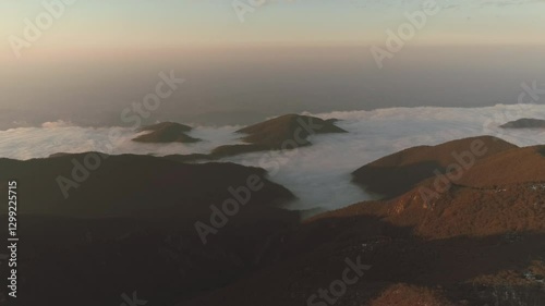 sunrise over the mountains