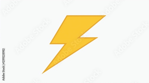Lightning bolt on a white background Free Download Lightning bolt on a white background - GFXLoad