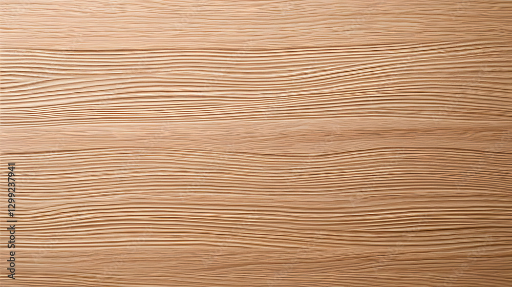 Fototapeta premium Detailed View of a Natural Brown Wood Grain Pattern Showing Texture and Surface Details