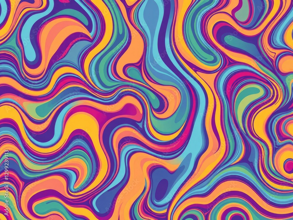 Vibrant and dynamic wave pattern design with a mix of bright colors, dynamic, wave-like, digital art Vibrant and dynamic wave pattern design with a mix of bright colors, dynamic, wave-like, digital art
