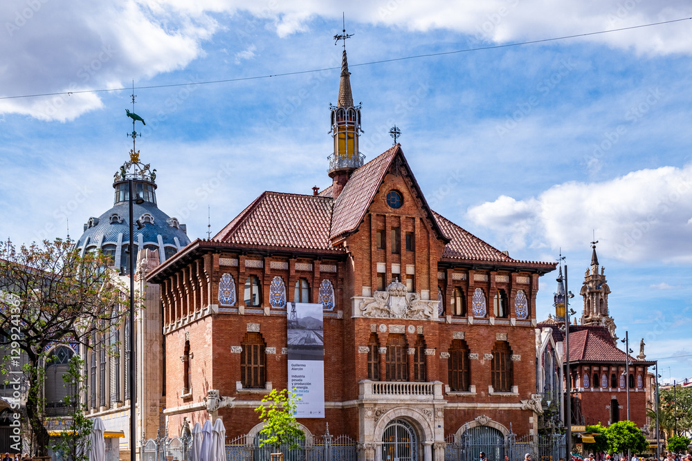 Fototapeta premium Valecia, historisches Gebäude