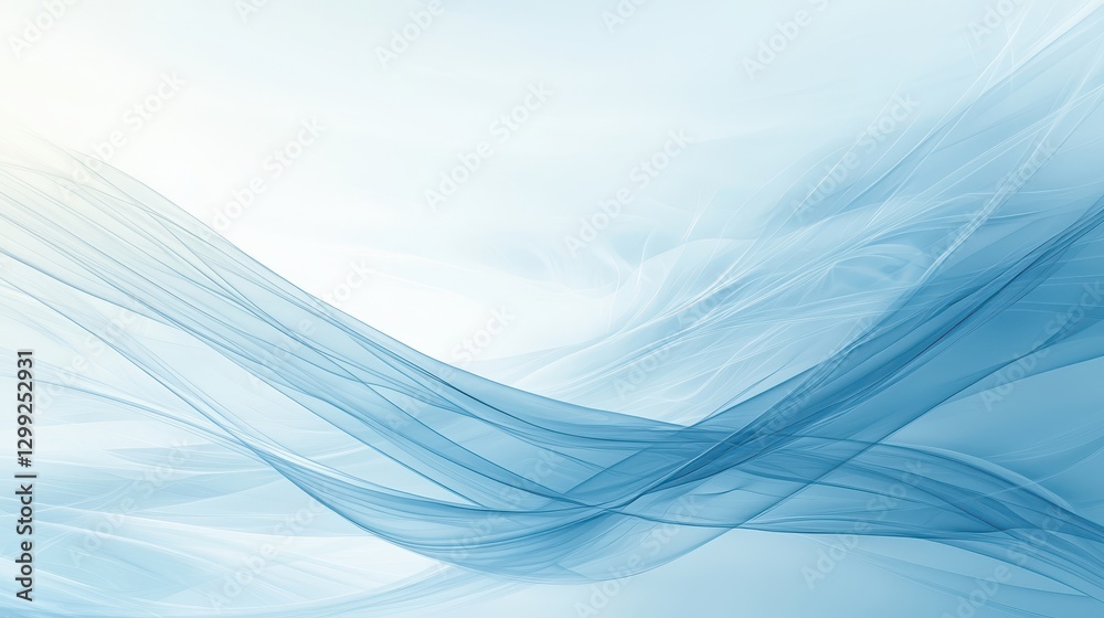 Abstract blue background design with flowing smooth lines and elegant gradient effects Abstract blue background design with flowing smooth lines and elegant gradient effects