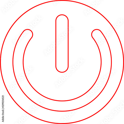 Pause icon single vector illustration