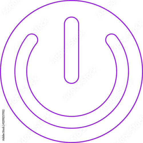 Pause icon single vector illustration