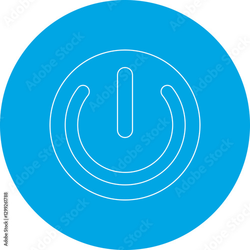 Pause icon single vector illustration