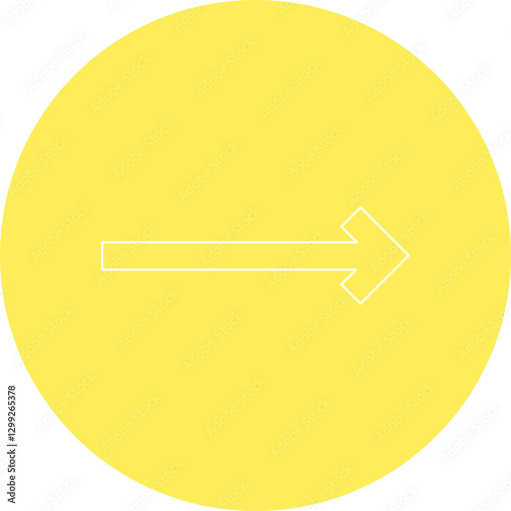 Right Arrow icon single vector illustration Right Arrow icon single vector illustration