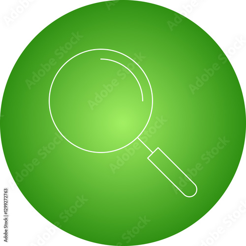 Zoom icon single vector illustration