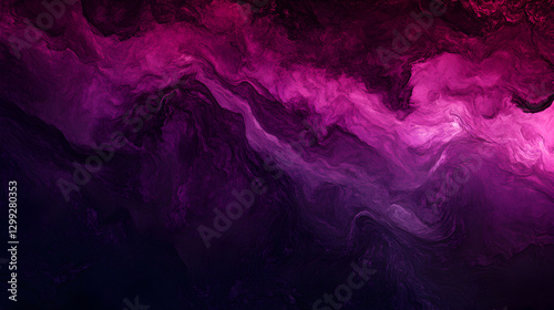 Wallpaper Mural Abstract blend of crimson and violet hues creates an ethereal cloudscape Torontodigital.ca