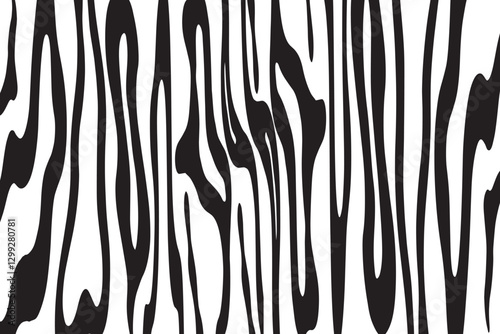 Abstract pattern with hand drawn print	