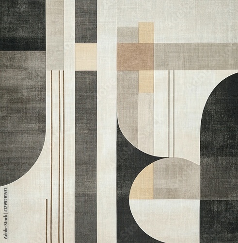 Geometric Art Deco Design Background