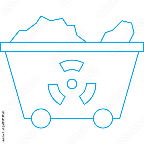 Wagon icon single vector illustration