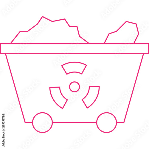 Wagon icon single vector illustration