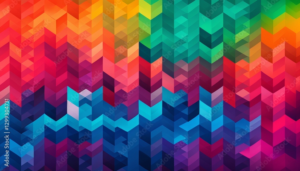 Colorful chevron pattern abstract geometric background. Colorful chevron pattern abstract geometric background.