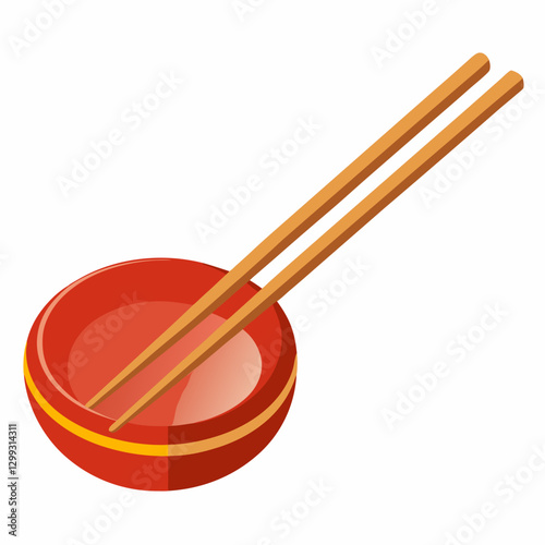 handcrafted ceramic chopstick 