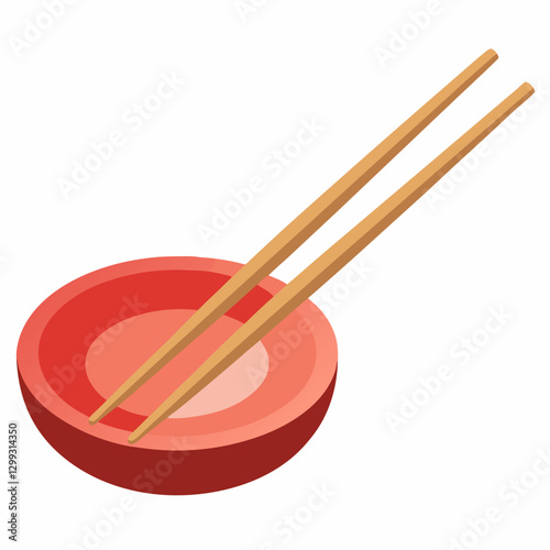 handcrafted ceramic chopstick 