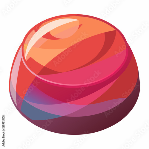 glossy resin paperweight 