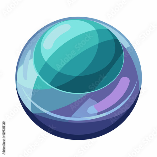 glossy resin paperweight 