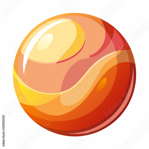 glossy resin paperweight 