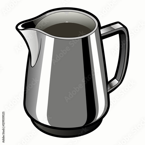 stainless steel milk frothing pitcher