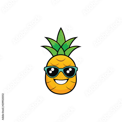 pineapple cartoon illustration