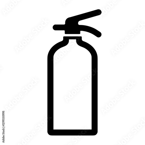 Fire Extinguisher Icon – Fire Safety Equipment Symbol