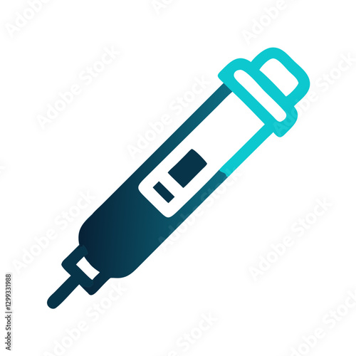 Insulin pen icon for diabetes management