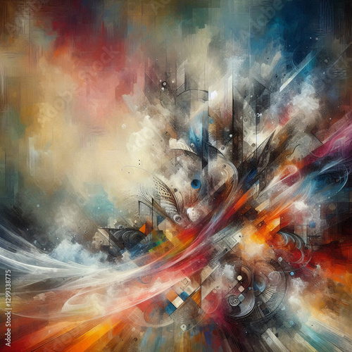 Abstract photo background textured brick wall